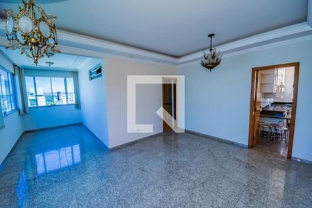 Sala de apartamento para alugar com 3 quartos, 110m² em Castelo, Belo Horizonte