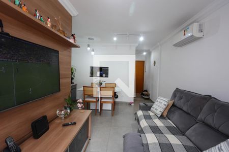 Sala  de apartamento à venda com 3 quartos, 75m² em Jardim da Gloria, Taboão da Serra