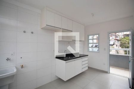 Sala/Cozinha de apartamento para alugar com 1 quarto, 34m² em Vila Mazzei, São Paulo