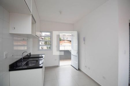 Sala / Cozinha  de apartamento para alugar com 1 quarto, 34m² em Vila Mazzei, São Paulo