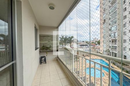 Varanda de apartamento para alugar com 3 quartos, 74m² em Vila Santa Luzia, São Bernardo do Campo