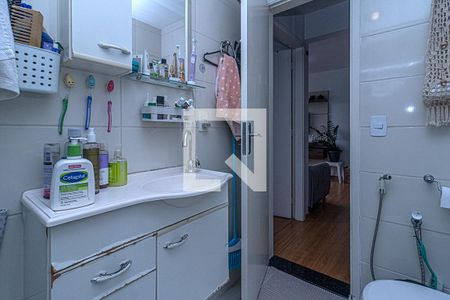 banheiro social_3 de apartamento à venda com 1 quarto, 41m² em Cursino, São Paulo