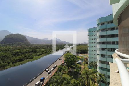 Sala - Varanda de apartamento à venda com 2 quartos, 80m² em Barra da Tijuca, Rio de Janeiro