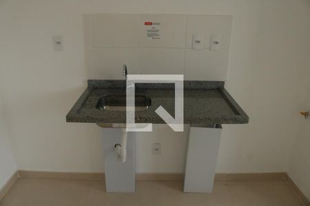 Sala e Cozinha integrado de apartamento à venda com 1 quarto, 32m² em Água Branca, São Paulo