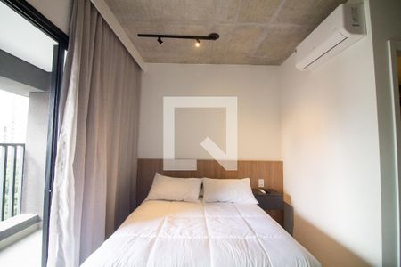 Sala / Quarto - Studio de kitnet/studio à venda com 1 quarto, 40m² em Brooklin, São Paulo