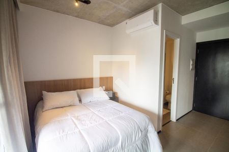 Sala / Quarto - Studio de kitnet/studio à venda com 1 quarto, 40m² em Brooklin, São Paulo