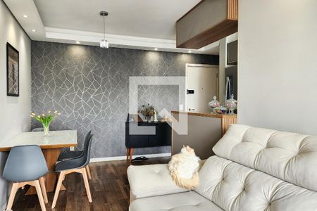 Sala de apartamento para alugar com 2 quartos, 52m² em Centro, São Bernardo do Campo