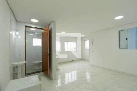 Sala / Quarto  de kitnet/studio para alugar com 1 quarto, 35m² em Jardim Simus, Sorocaba