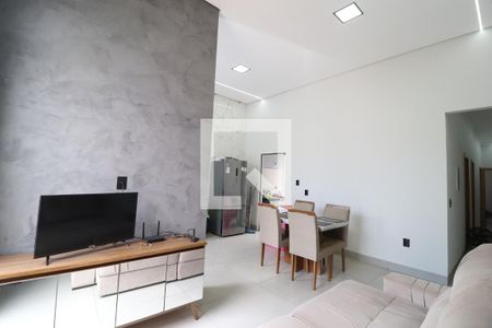 Sala de casa para alugar com 3 quartos, 142m² em Jardim Brasília, Uberlândia