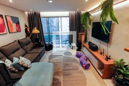 Sala de apartamento à venda com 3 quartos, 112m² em Jardim Ampliacao, São Paulo