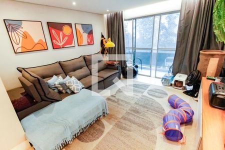 Sala de apartamento à venda com 3 quartos, 112m² em Jardim Ampliacao, São Paulo