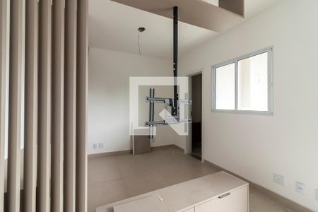 Sala e Quarto de apartamento para alugar com 1 quarto, 33m² em Santana, São Paulo