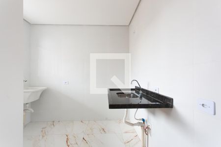 Sala/Cozinha de apartamento para alugar com 2 quartos, 38m² em Cidade Antônio Estêvão de Carvalho, São Paulo