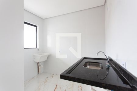 Sala/Cozinha de apartamento para alugar com 2 quartos, 38m² em Cidade Antônio Estêvão de Carvalho, São Paulo