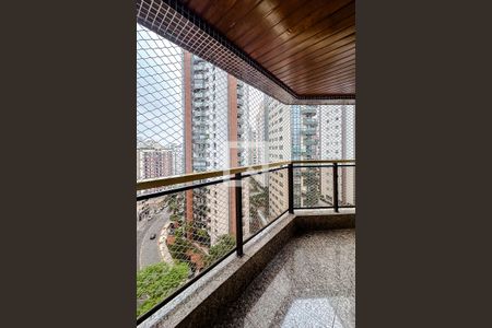 Varanda da Sala de apartamento para alugar com 4 quartos, 158m² em Vila Regente Feijó, São Paulo