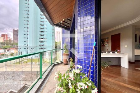 Varanda de apartamento à venda com 4 quartos, 156m² em Vila Clementino, São Paulo