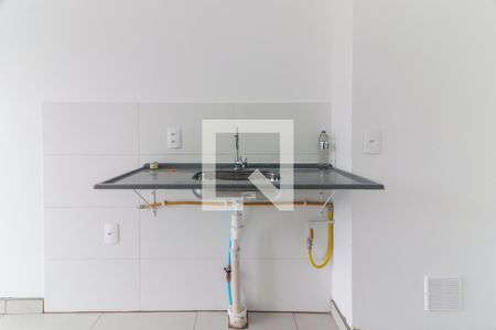 Cozinha e Área de Serviço de apartamento para alugar com 1 quarto, 27m² em Vila Butantã, São Paulo