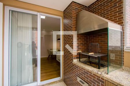 Varanda gourmet de apartamento à venda com 2 quartos, 70m² em Jardim, Santo André