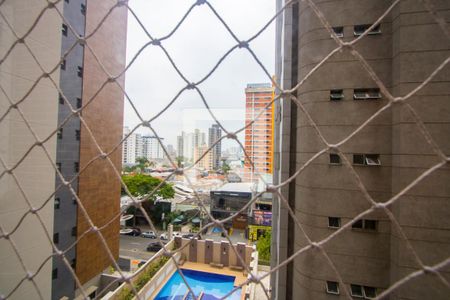Vista da varanda gourmet de apartamento à venda com 2 quartos, 70m² em Jardim, Santo André