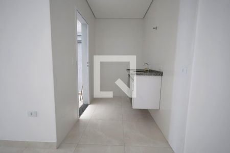 Cozinha de apartamento à venda com 2 quartos, 45m² em Vila Príncipe de Gales, Santo André