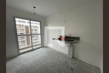 Sala/Cozinha de apartamento à venda com 1 quarto, 24m² em Vila Lageado, São Paulo