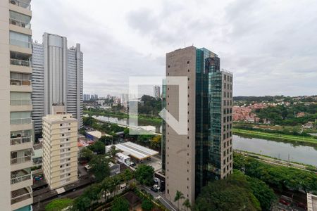 Vista Varanda da Sala de apartamento para alugar com 2 quartos, 60m² em Cidade Monções, São Paulo