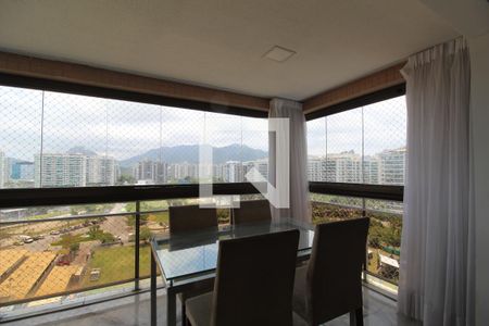 Sala - Varanda de apartamento à venda com 2 quartos, 89m² em Barra da Tijuca, Rio de Janeiro