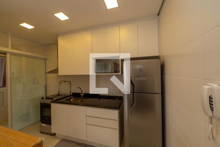 Sala_Cozinha - Conjugada de kitnet/studio para alugar com 1 quarto, 55m² em Alphaville, Barueri