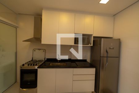 Sala_Cozinha - Conjugada de kitnet/studio para alugar com 1 quarto, 55m² em Alphaville, Barueri