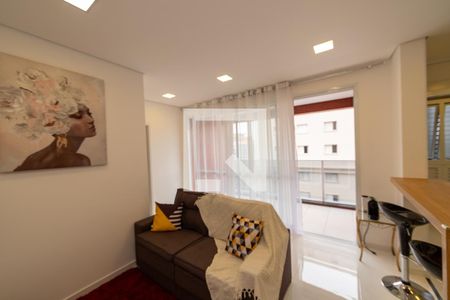 Sala_Cozinha - Conjugada de kitnet/studio para alugar com 1 quarto, 55m² em Alphaville, Barueri