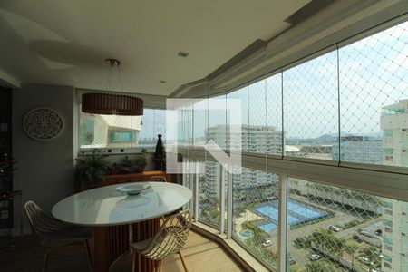 Sala - Varanda de apartamento para alugar com 3 quartos, 154m² em Barra da Tijuca, Rio de Janeiro