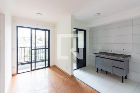 Sala  de apartamento à venda com 1 quarto, 32m² em Vila Yolanda, Osasco