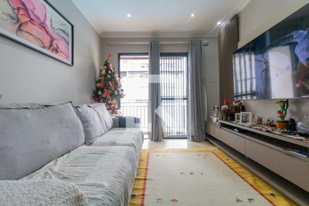 Sala de apartamento à venda com 3 quartos, 86m² em Vila Azevedo, São Paulo