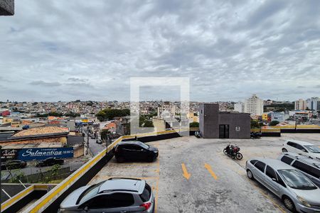 Varanda da Sala - vista de apartamento à venda com 1 quarto, 43m² em Vila Santa Luzia, São Bernardo do Campo