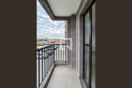 Varanda da Sala de apartamento à venda com 1 quarto, 43m² em Vila Santa Luzia, São Bernardo do Campo