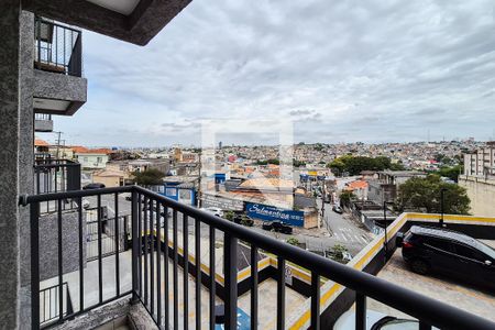 Varanda da Sala de apartamento à venda com 1 quarto, 43m² em Vila Santa Luzia, São Bernardo do Campo