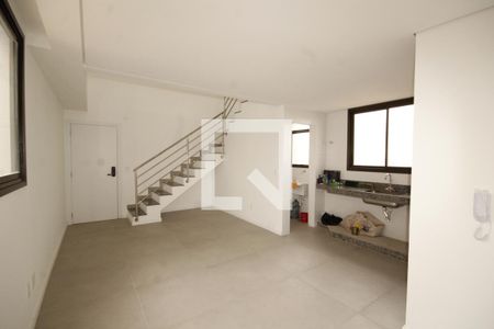 sala de apartamento à venda com 2 quartos, 146m² em Alto Barroca, Belo Horizonte