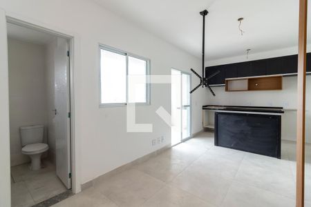 Sala e Quarto de apartamento para alugar com 1 quarto, 33m² em Santana, São Paulo