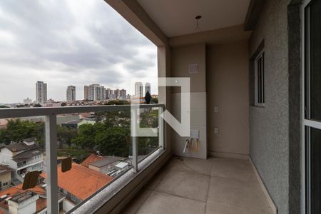 Varanda e Área de Serviço de apartamento para alugar com 1 quarto, 33m² em Santana, São Paulo