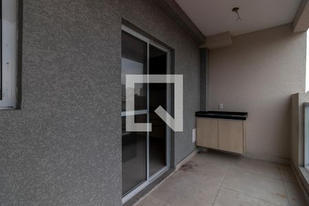 Varanda e Área de Serviço de apartamento para alugar com 1 quarto, 33m² em Santana, São Paulo