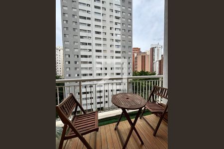 Varanda de apartamento para alugar com 1 quarto, 50m² em Moema, São Paulo