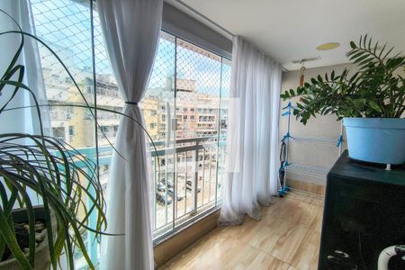 1º Pav - Varanda da Sala de apartamento para alugar com 3 quartos, 172m² em Taquara, Rio de Janeiro