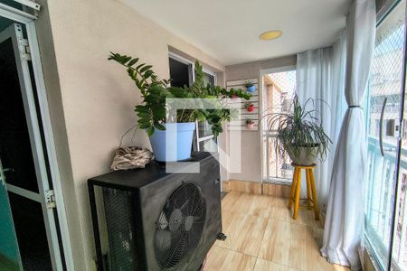 1º Pav - Varanda da Sala de apartamento para alugar com 3 quartos, 172m² em Taquara, Rio de Janeiro