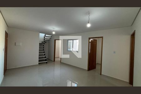 Sala - Sala de Jantar de apartamento à venda com 3 quartos, 90m² em Vila Mazzei, Santo André