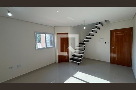 Sala - Sala de Jantar de apartamento à venda com 3 quartos, 90m² em Vila Mazzei, Santo André