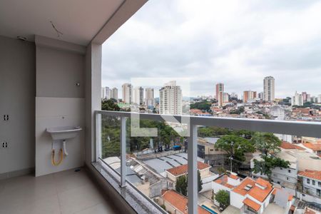 Varanda da Sala de apartamento para alugar com 2 quartos, 53m² em Santana, São Paulo