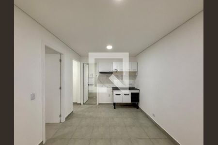 Sala de apartamento para alugar com 1 quarto, 27m² em Brooklin, São Paulo