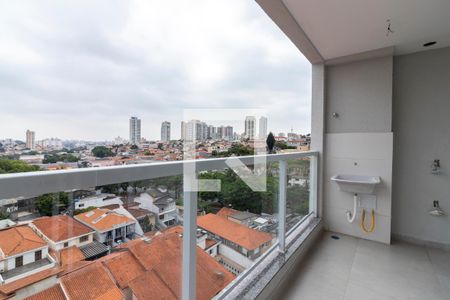 Varanda da Sala de apartamento para alugar com 2 quartos, 53m² em Santana, São Paulo