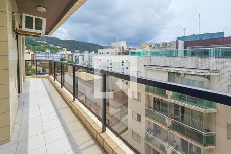 Varanda de apartamento para alugar com 2 quartos, 80m² em Jardim Tres Marias, Guarujá