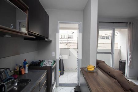 Sala/Cozinha de apartamento para alugar com 2 quartos, 44m² em Vila Guilherme, São Paulo